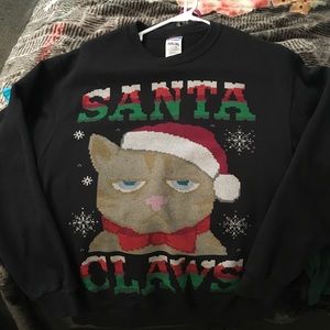 Santa Claws Ugly Christmas Sweater